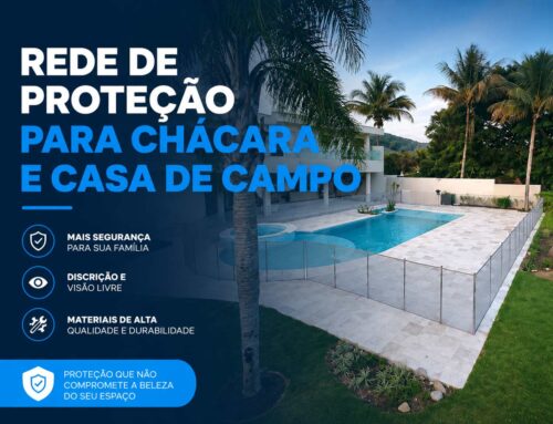 Rede de Proteção para Chácara e Casa de Campo